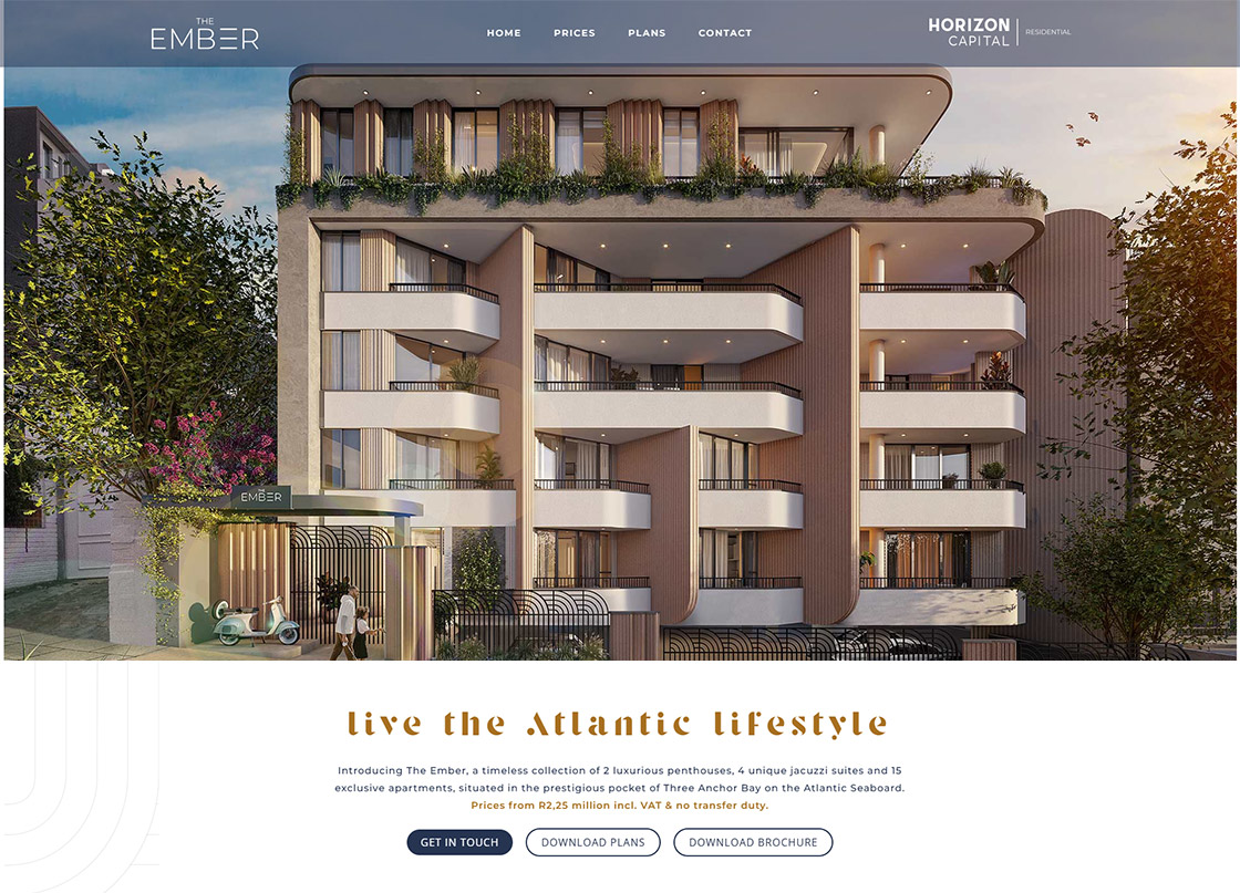 The Ember Website - Machete Marketing